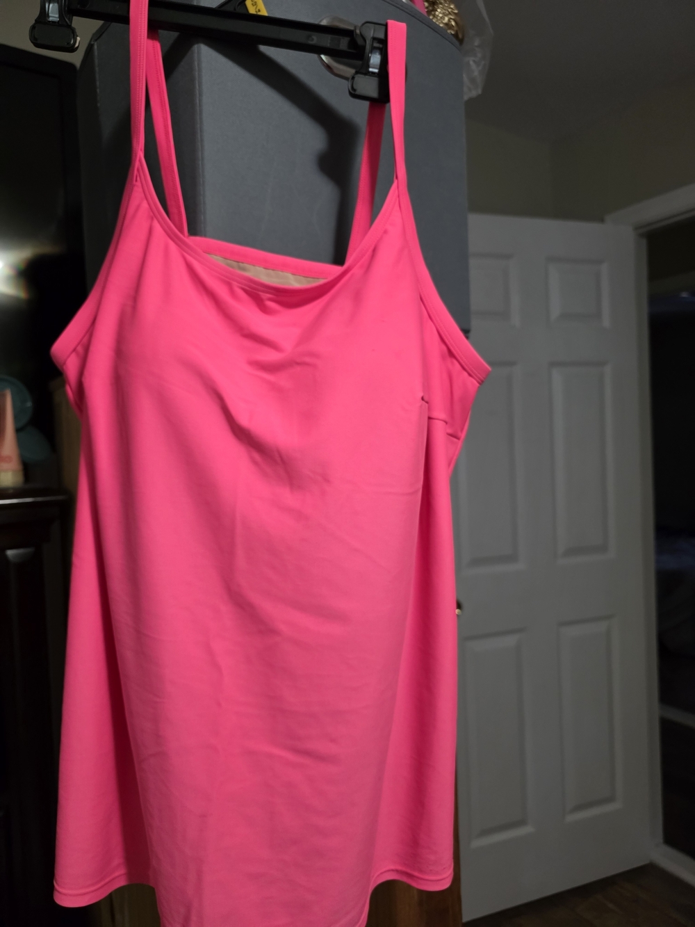 Womens Coral Swim Suit Top